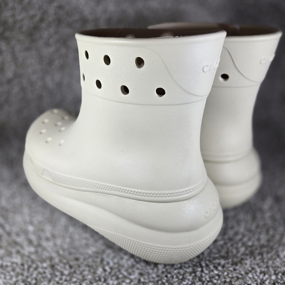 Crocs Classic Bone Waterproof Crush Rain Boots Unisex New 207946-2Y2 - Picture 3 of 16